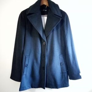 NWOT Calvin Klein wool/cashmere pea coat size S.